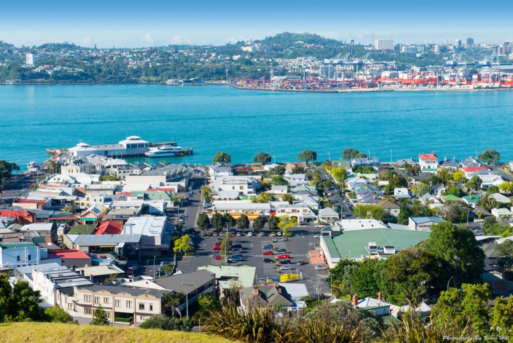 View from mount Victoria