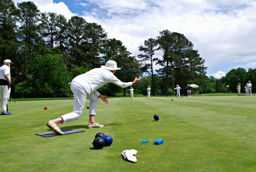 Lawn bowling